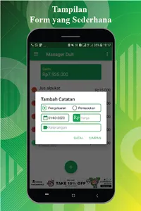 Manager Duit screenshot 1