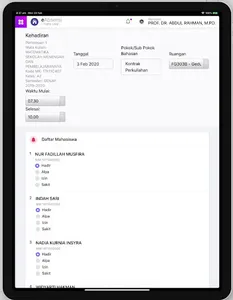 Absensi Virtual FIP UNM screenshot 2