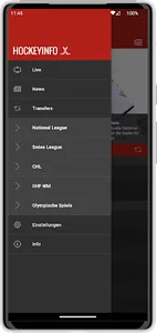 HockeyInfo screenshot 1