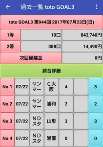 BIG toto速報・サッカーくじ screenshot 4