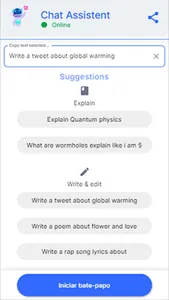 Chat Assistant AI screenshot 14