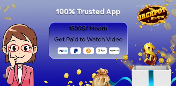 CashPlay: Watch & Earn Money screenshot 0