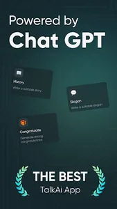 TalkAI - AI GPT Chatbot screenshot 0