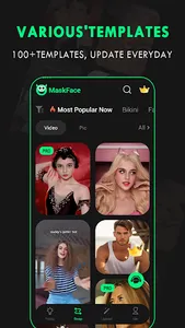 MaskFace–Funny Video Generator screenshot 0