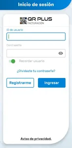 QRPlusFacturación screenshot 1