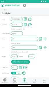 Aileron Pilot Log screenshot 3