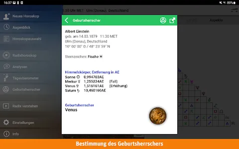 AstroStar: Horoskope berechnen screenshot 13