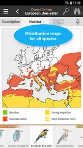 Birds of Europe: Identificatio screenshot 1