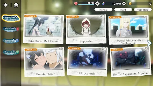 DanMachi BATTLE CHRONICLE screenshot 13