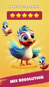 AI Mix Birds Game - Bird Marge screenshot 1