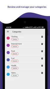 Daily expense tracker screenshot 2