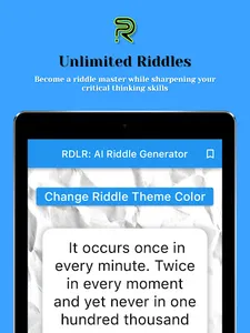 RDLR: AI Riddle Generator screenshot 12