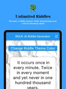 RDLR: AI Riddle Generator screenshot 7