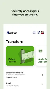 GoAFFCU Mobile Banking screenshot 1