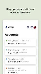 GoAFFCU Mobile Banking screenshot 2