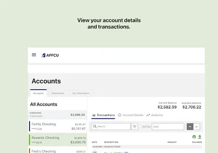 GoAFFCU Mobile Banking screenshot 8