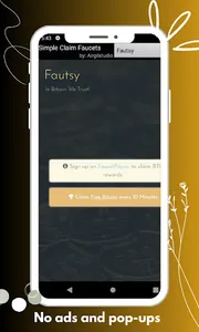 Simple Claim Crypto Faucets screenshot 3