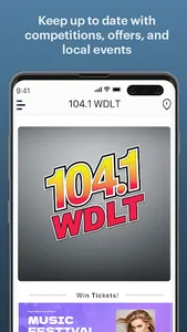 104.1 WDLT screenshot 2