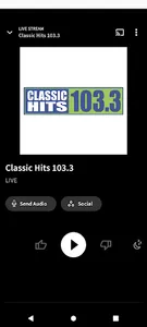 Classic Hits 103.3 screenshot 1