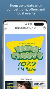 Big Cheese 107-9 screenshot 2