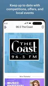 96.5 The Coast screenshot 2