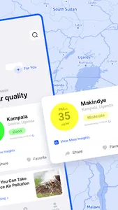 AirQo - Air Quality screenshot 1