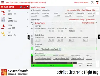 air septimanie - oc/Pilot EFB screenshot 10