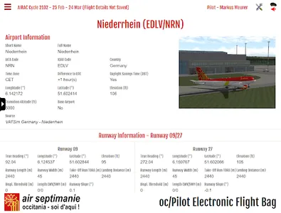 air septimanie - oc/Pilot EFB screenshot 15