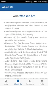 Jenith - Employment screenshot 2