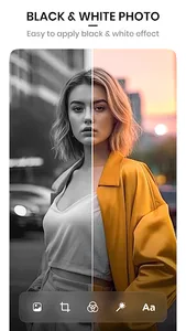 Black and White Photo Editor screenshot 0