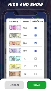 Cash counter - Counting money screenshot 2