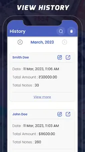 Cash counter - Counting money screenshot 3