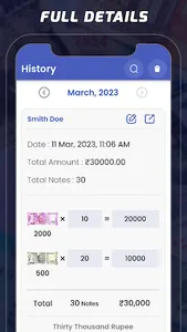 Cash counter - Counting money screenshot 4
