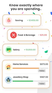 Spending Tracker Budget App screenshot 1