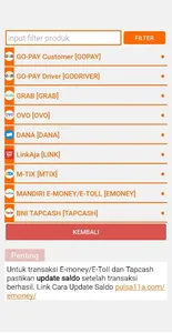 TR RELOAD - Pulsa dan PPOB screenshot 3