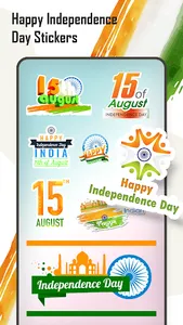 Happy Independence Day Sticker screenshot 1