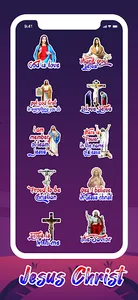 Jesus Christ Stickers for WA screenshot 0