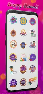 Animated Happy Diwali Stickers screenshot 1