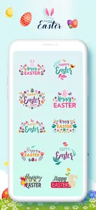 Happy Easter Day Stickers screenshot 0
