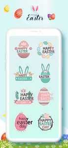 Happy Easter Day Stickers screenshot 1