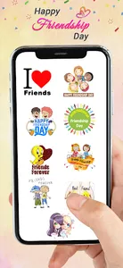 Friendship Day Stickers For WA screenshot 2