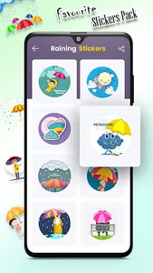 Monsoon Stickers for WhatsApp screenshot 2