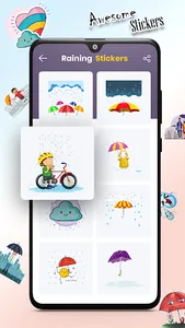Monsoon Stickers for WhatsApp screenshot 3