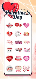 Valentines Day Stickers for WA screenshot 0