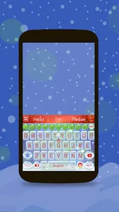 Animated Christmas Keyboard screenshot 0