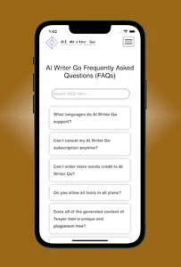 AI Writer Go screenshot 9
