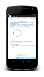 Contraceptive methods screenshot 1
