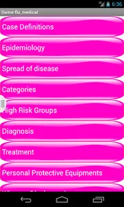 H1N1 influenza (swineflu) screenshot 1