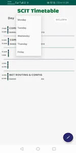 SCIIT Timetable screenshot 5