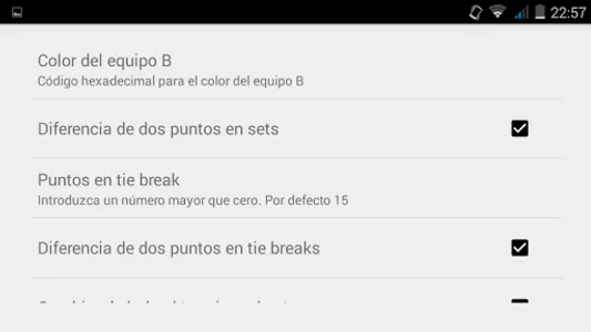Voley Marcador screenshot 5